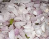 Onion uttapam recipe step 3 photo