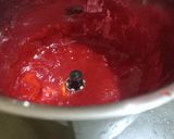A picture of step 1 of Strawberry Mousse.