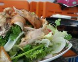 Hình bước làm 11 của món Salade gà quay