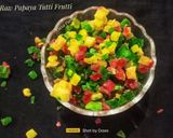 A picture of step 9 of Raw Papaya Tutti Frutti.
