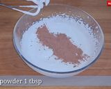 A picture of step 2 of 10 mint chocolate bread cake recipe (Eid special).