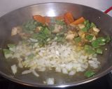 Foto del paso 7 de la receta Arroz seco de verduras con caldo de cocido