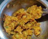 A picture of step 1 of Aloo Paratha with Curd.