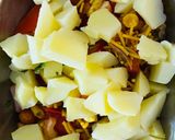 पापड़ कटोरी चाट(Papad katori chaat recipe in hIndi) रेसिपी चरण 2 फोटो