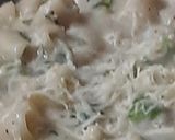 A picture of step 4 of # ga4# week 21 # mexican white pasta.