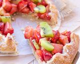 Foto del paso 4 de la receta Galette de fresas y kiwi