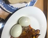 A picture of step 7 of Beans and Bole sauce.