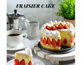 Foto langkah ke 14 dari resep Fraisier Cake (French Strawberry Cake).