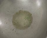 A picture of step 1 of Egg pulav.