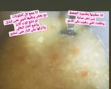 صورة لخطوة 3 من وصفة شوربة الخضار والارز الذيذة 🥔🧅🥕مفيدة جدا وغنية بالفوائد👌👌