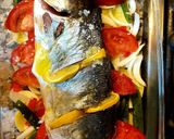A picture of step 2 of Baked Anchovy en Papillote with Potatoes.