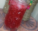 A picture of step 2 of Rooh Afzah Mojito.