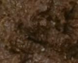 A picture of step 4 of Chocolate laddu.