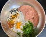 A picture of step 2 of Soya flour Masala Poori With Aamras & Pickle.
