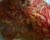 A picture of step 3 of Daal lauki.