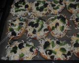 A picture of step 7 of Potato pizza  پتیزا سیب زمینی.