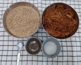 A picture of step 1 of Til Gud Laddoo (Sesame and jaggery Laddoo).