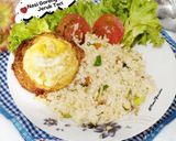 Foto langkah ke 3 dari resep Nasi Goreng Daun Jeruk Teri.