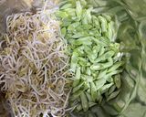 Foto langkah ke 1 dari resep Tahu tumis tauge buncis.
