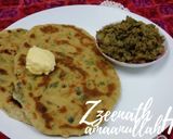 A picture of step 8 of Tawa Mixed Veggie Naan.