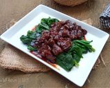 Foto langkah ke 6 dari resep Kailan Cah Daging Sapi.