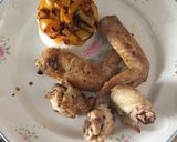 Foto del paso 6 de la receta: Alitas de pollo, arroz y pimiento
