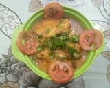 A picture of step 5 of Fish curry.