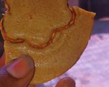 A picture of step 4 of Dalgona candy.