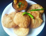 A picture of step 7 of Kachori & ALOO KI SABZI.