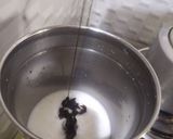 A picture of step 1 of Chocolate milk shake.