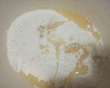 A picture of step 1 of Phulko Luchi/ Luchi in Bengali style.