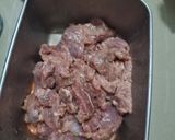 Foto langkah ke 1 dari resep Daging Sapi Saus Lada Hitam.