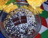 A picture of step 8 of Chocolate Custard.