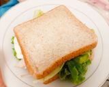 รูปขั้นตอนการทำที่ 5 ของ Sandwichผักโยเกิร์ต🥪