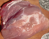 Foto del paso 1 de la receta: Carnaza de cerdo atomatada