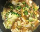 Cah sawi daging babi recipe step 11 photo