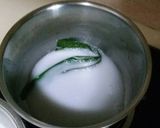 Foto langkah ke 1 dari resep Bika Ambon Pandan ekonomis.