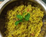 A picture of step 2 of Urad daal khichdi.