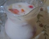 Foto langkah ke 3 dari resep Es Sirsak - Strawberry Merah Putih.