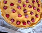 Une image de l'étape 3 de Tarte au flan aux framboises ou aux fruits 😃.