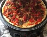 Foto del paso 5 de la receta: Pizza de chorizo, atún y morrones en horno grill para pizza Cecotec