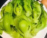 Hình bước làm 4 của món Búp cải bẹ chấm mắm trứng🥬🥚 (Cải Đông Dư)