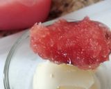 A picture of step 9 of Watermelon ice cream sundae.