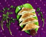 A picture of step 5 of Coriander flavoured Potato Sandwich.