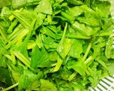 Hình bước làm 1 của món Canh Rau Cải Bó Xôi(Rau Chân Vịt) Nấu Tôm