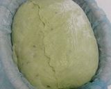 Foto langkah ke 13 dari resep Pandan Biji Wijen Hitam Sourdough Bread.