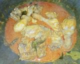 Foto langkah ke 5 dari resep Gulai Ayam (Ayam Gule Lomak).
