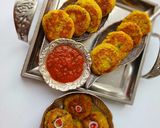 A picture of step 6 of High Protein Moong Dal/Toor Dal and Soy Paneer Cutlet.