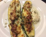 Töltött cukkini recept fázis 7 fotója
