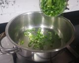 A picture of step 1 of Hara Bhara Kabaab.
